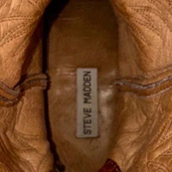Brown Leather cowboy boots - Picture 5 of 5